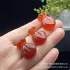 Colgante Bolsa de Dinero de Ágata Natural Talla de Calcedonia para Generaciones de Hombres y Mujeres Ricos Colgante Cadena de Suéter Colgante de Jade Venta al por Mayor