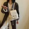 Mochila Única de Lunares para Mujer 2026 Nueva Tendencia Otoñal Versátil para el Viaje Diario Ligera Gran Capacidad Mochila con Cordón