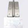Gabinete de Distribución de Alto y Bajo Voltaje Gabinete Bisagra de Gabinete Hinge Cl253-7 Acero Inoxidable Equipo Mecánico de Protección Ambiental Bisagra Desmontable