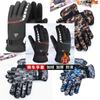 Guantes cálidos engrosados con forro polar a prueba de viento para coche eléctrico otoño e invierno directo de fábrica a prueba de frío engrosados impermeables antideslizantes