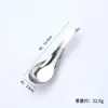 Cuchara de Acero Inoxidable para Uso Doméstico, Cuchara para Comer Infantil, Cuchara para Sopa de Adulto, Cuchara Plana Espesada, Cuchara Profunda para Sopa, Exportación