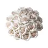 Amor Eterno Portaincienso y Base Difusora de Cerámica con Flor Hecha a Mano para Decoración del Hogar y del Coche