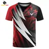 Venta Directa de Fábrica Original de Verano Moda Tendencia Nuevo Estilo Europeo y Americano Transfronterizo Manga Corta Camisa Casual para Hombre Estampado de Águila