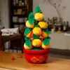 Decoração de Ano Novo, Laranjeira da Fortuna, Bancada de Mesa, Flores de Natal, Prosperidade e Boa Sorte, Enfeites do Festival da Primavera