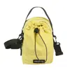 Bolsa pequena transpassada transfronteiriça, bolsa de ombro multifuncional para celular ao ar livre, unissex, bolsa de ombro leve para ciclismo
