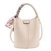 Bolso de Textura de Alta Gama Bolso de Mujer 2025 Nuevo Bolso Transfronterizo Diseño Nicho Bolso Cruzado Bolso Satchel de Moda Bolso Balde