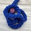 Em estoque corda de algodão colorida 10mm corda de algodão de três fios caixa de presente corda portátil corda torcida corda trançada artesanal diy