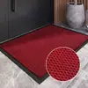 Nueva Puerta de Entrada Malla Elástica Tapete de Piso Entrada Antideslizante Villa Exterior Hogar Tapete de Entrada Alfombra Roja Antideslizante