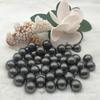 Suministro Directo de Fábrica de Perlas de Concha, Perlas de Concha Verde Oscuro, Cuentas Sueltas Redondas con Medio Orificio, Accesorios de Joyería DIY