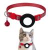Venta Caliente Transfronteriza Collar con Huella de Pie para Airtag Collar para Mascotas con Airtag y Cascabel Collar Reflectante para Airtag