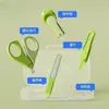 Kit de cortaúñas para bebé Tijeras para uñas de bebé Productos para bebés y niños pequeños Herramientas para el cuidado del recién nacido