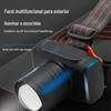 Lanterna de Cabeça Multifuncional para Exterior Luz Forte Pequena Transfronteiriça Nova Pesca Longa Vida Portátil LED Zoom Telescópico Lanterna de Cabeça