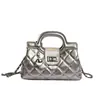2026 Nova Bolsa Estilo Temperamento Fashion Light Luxury Bolsa Transversal Pequena Bolsa de Mão Versátil Coreana Bolsa de Ombro Estilo Chanel