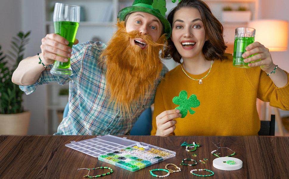 Saint Patrick's Day jewelry making kit