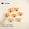 Acessórios para Joias DIY Desenho Animado Fofo Abelha Urso Coração Contas Acrílicas Brincos Colares Artesanais DIY com Contas