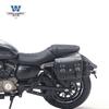 Muscle car Wolf adecuado para Qianjiang Flash 350, bolsa lateral, bolsa lateral retro, caja lateral, modificación, bolsa para casco, impermeable, liberación rápida, especial
