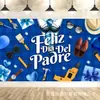 Promoção Quente da Amazon Novo Tecido de Fundo para o Dia dos Pais Festa Decoração de Festa Tecido de Fundo Banner Adereços para Fotografia