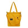 2025 Nova Bolsa de Lona Estilo Coreano Tote Feminina Ombro Criativa Multiuso Duplo Ombro Transversal Bolsa de Mão Dropshipping