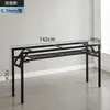 Estrutura de Mesa Dobrável, Suporte de Mesa Longa, Estrutura de Ferro de Camada Dupla/Camada Única, Pernas de Mesa, Pernas de Estrutura de Mesa Dobrável em Ferro Artístico com Travessas