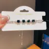 Pulseira Quadrada de Zircônia Estilo Japonês Simples Versátil Pulseira para o Dia a Dia Moda Tendência Joia de Nicho Sensação de Alto Padrão