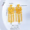 Puzuo Cor Forte que Mantém Ouro Banhado DIY Acessórios Filigrana Flor de Lírio Cadeado Ruyi Pingente Novo Estilo Chinês Imitação de Ouro Colar