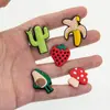 Nuevos Zuecos de Dibujos Animados de Cactus Frutal Zapatos de Jardín Zapato Flor Zapato Decoración Accesorios Bolsa de Playa Accesorio Lindo Hebilla