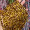 Piedra Ojo de Gato de Alta Calidad Cuentas Sueltas Accesorios para Joyería DIY Pulseras con Cuentas Collares Accesorios Cuentas Productos Semi-Terminados Al por Mayor