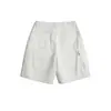 Yidao Vintage 2026 Verano Nuevo Estilo Japonés Tendencia Tinta Salpicada Diseño Multibolsillos Sueltos Casual Pantalones Cortos de Trabajo para Hombre