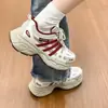 Zapatos Retro de Papá para Mujer 2026 Primavera Nuevo Estilo Suela Gruesa Versátiles Hacen que los Pies Parezcan Más Pequeños Ligeros Deportivos Casuales