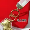Llavero Año del Caballo Oro Puro 999, Trae Riqueza y Prosperidad, Cadena para Teléfono, Colgante para Bolso, Regalo Promocional al por Mayor