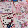 Lindo gatito cuadrado pequeño Hello kitty mini niños toalla pequeña corazón de niña pañuelo pequeño para novia