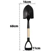 Pala de playa grande pala para plantar árboles pala articulada pala de nieve plana puntiaguda herramienta para jugar en la arena al aire libre pala para adultos y niños