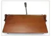 Máquina plegadora de cuero operada con el pie, máquina plegadora de álbumes de fotos, máquina plegadora de carteras y monederos, máquina plegadora de forro de equipaje, máquina plegadora operada con el pie