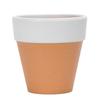 Fornecimento Direto da Fábrica de Vaso de Flor Pequeno de Melamina Redondo Brilhante Espessado para Mini Suculentas, Cônico, Imitação de Porcelana, Vaso de Flor Pequeno, Vaso de Flor de Jardinagem Simulada