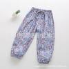 Após a lavagem, recomenda-se que a altura seja 90-130 algodão nova calça à prova de mosquitos com cadarço multicolorida algodão artificial calça infantil 2