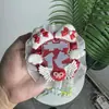 Chen Zheyuan (Yuan) Celebridad Hecha a Sí Misma Colgante de Bolso Qihang Mini Abanico Reflectante Etiqueta de Nombre Set Completo Terminado Hecho a Mano