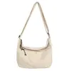 Bolso de Hombro Simple Casual Japonés Unisex Ligero Versátil Bolso Cruzado Gran Capacidad Deportivo Bolsa de Tela de Nylon