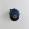 Gorro de Bebé Qiunan Otoño e Invierno Nuevo Estilo Moda Ins Gorra de Béisbol de Mezclilla con Visera Corta para Niños y Niñas Gorra de Béisbol Casual