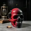 Molde de Silicona para Vela Aromática de Calavera de Cuervo Transfronteriza Halloween Estilo Oscuro Adorno de Yeso DIY Molde Hecho a Mano