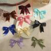 Accesorios de Lazo de Cola de Golondrina de Doble Capa Tela Cinta Hecha a Mano DIY Accesorios Textiles para Ropa Cinta al por Mayor Hecho a Mano