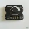 Controlador de color con atenuación LED suave y duro tres engranajes voz lámpara de trote de caballo control de sonido monocromático brillo ajuste de color temperatura
