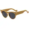 Nuevas Gafas de Sol de Moda Estilo Europeo y Americano para Mujer, Adelgazan el Rostro, Protección Solar, Fiesta en la Playa, Temperamento de Alta Gama