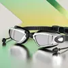 Ventas Directas de Fábrica Gafas de Natación Impermeables y Antivaho para Adultos Equipo de Natación de Silicona Gafas de Natación Galvanizadas Transfronterizas Venta al por Mayor