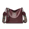 Bolso de cubo nuevo transfronterizo para mujer, moderno y versátil, bolso de hombro vintage de gran capacidad para madres de mediana edad