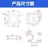 Cuentas de Lámpara LED de Luz Roja 5050 630Nm640Nm Tipo SMD Diodo Emisor de Luz Chip Cuádruple Cuentas de Lámpara LED SMD