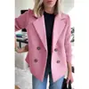 Amazon 2026 Primavera Nuevo Abrigo de Lana con Retazos de Moda para Mujer de Comercio Exterior Europeo y Americano
