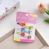 Acessórios de Cabelo Infantil Flor Doce Grampo de Cabelo Tiara Presilha de Franja Feijão Gelatinoso Presilha para Cabelos Quebrados Elástico para Cabelo Corda de Cabelo Acessório de Cabeça