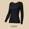 Ropa con Ácido Hialurónico para Embellecer la Piel Base de Camisa Cálida para Usar en Invierno Nuevo Hidratante de Piel Top Cálido Manga Larga Ajustada para Mujer Longitud Media
