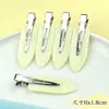 Amazon Transfronterizo Pinzas para el Cabello Sin Costuras Estilo Japonés y Coreano Pinzas para Flequillo Lateral Estilo Ins Crema Pinzas para el Cabello Lindas Macarrón Accesorios para el Cabello DIY