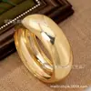 1 peça venda direta da fábrica Europa, América e Oriente Médio transfronteiriço exagerado retrô moda metal dourado estilo aberto pulseira fechada